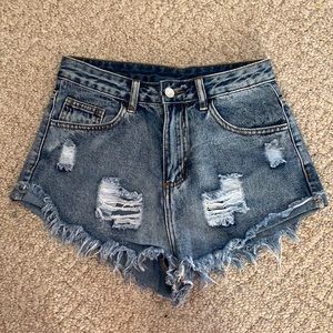 SHEIN jean shorts